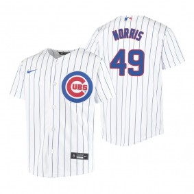 Youth Chicago Cubs Daniel Norris Nike White Replica Home Jersey