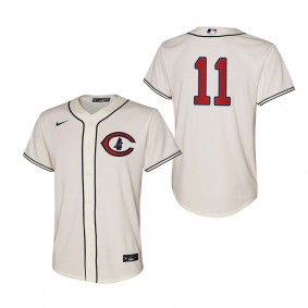 Youth Cubs Drew Smyly Cream 2022 Field of Dreams Replica Jersey