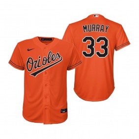 Youth Baltimore Orioles Eddie Murray Nike Orange Replica Jersey