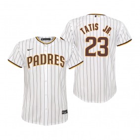 Youth San Diego Padres Fernando Tatis Jr. Nike White Home Replica Jersey