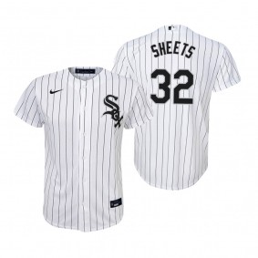 Youth Chicago White Sox Gavin Sheets Nike White Replica Home Jersey