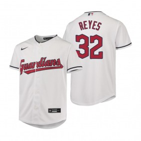 Youth Cleveland Guardians Franmil Reyes Nike White Replica Jersey