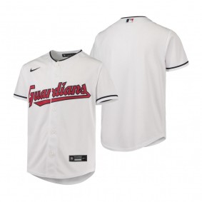 Youth Cleveland Guardians Nike White Replica Jersey