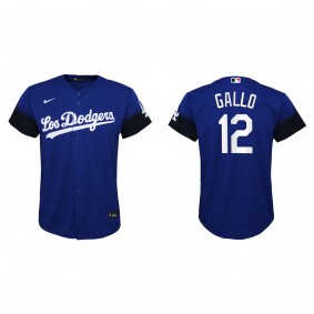 Youth Dodgers Joey Gallo Royal City Connect Replica Jersey