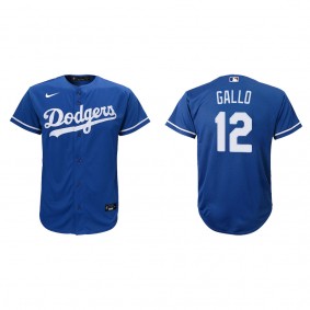 Youth Dodgers Joey Gallo Royal Replica Alternate Jersey
