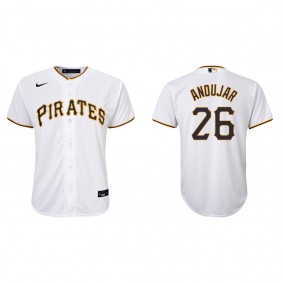 Youth Pittsburgh Pirates Miguel Andujar White Replica Home Jersey