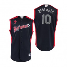 Youth National League Phillies J.T. Realmuto Navy 2019 MLB All-Star Game Jersey