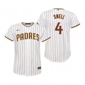 Youth San Diego Padres Blake Snell Nike White Replica Home Jersey