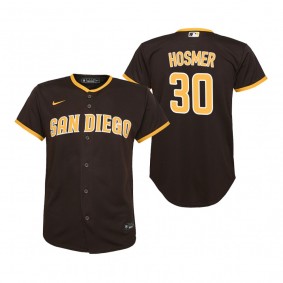Youth San Diego Padres Eric Hosmer Nike Brown Replica Road Player Jersey