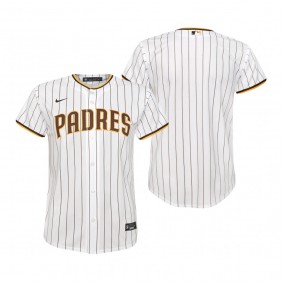 Youth San Diego Padres Nike White Home Replica Jersey