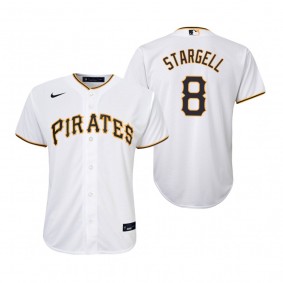 Youth Pittsburgh Pirates Willie Stargell Nike White Replica Home Jersey