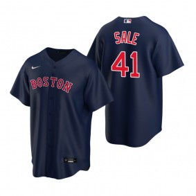 Youth Boston Red Sox Chris Sale Nike Navy Replica Alternate Jersey