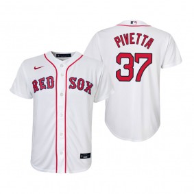 Youth Boston Red Sox Nick Pivetta Nike White Replica Home Jersey