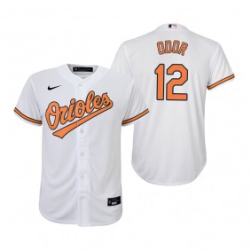 Youth Baltimore Orioles Rougned Odor Nike White Replica Home Jersey