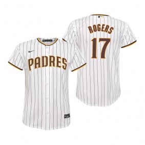 Youth San Diego Padres Taylor Rogers Nike White Replica Home Jersey