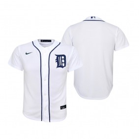 Youth Detroit Tigers Nike White 2020 Replica Home Jersey