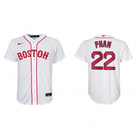 Youth Red Sox Tommy Pham Red Sox Patriots' Day Replica Jersey