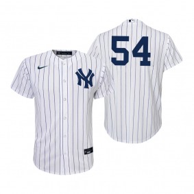 Youth New York Yankees Aroldis Chapman Nike White Replica Home Jersey