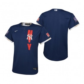 Youth New York Yankees Nike Navy 2021 MLB All-Star Game Jersey