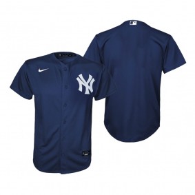 Youth New York Yankees Nike Navy 2020 Replica Alternate Jersey