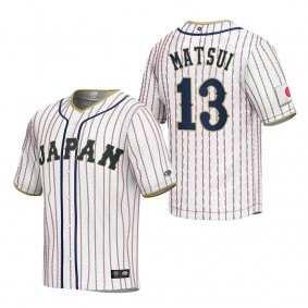 Yuki Matsui Men's Japan Baseball White 2023 World Baseball Classic Replica Jersey