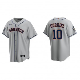 Yuli Gurriel Houston Astros Gray 2022 World Series Road Replica Jersey