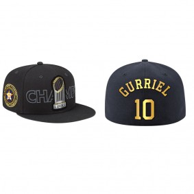 Yuli Gurriel Houston Astros Black 2022 World Series Champions Hat