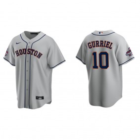 Yuli Gurriel Houston Astros Gray 2022 World Series Champions Road Replica Jersey