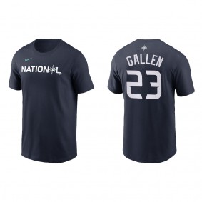 Zac Gallen National League Navy 2023 MLB All-Star Game Name & Number T-Shirt