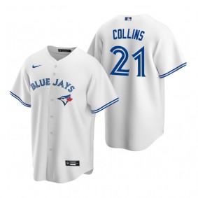Toronto Blue Jays Zack Collins Nike White Replica Home Jersey