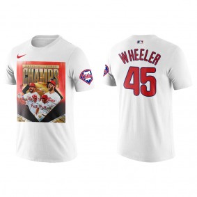 Zack Wheeler Philadelphia Phillies 2022 National League Champions White T-Shirt